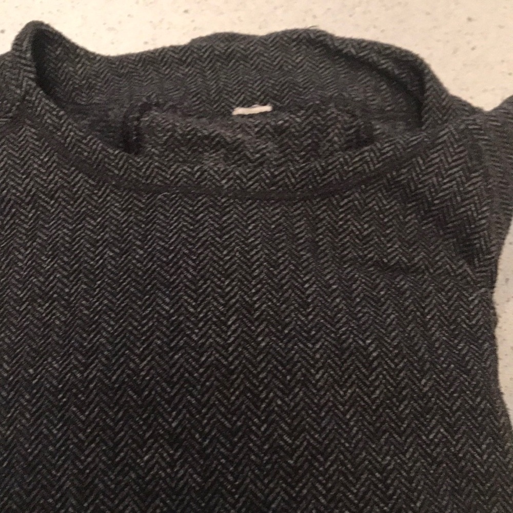 Lulu lemon crew top herringbone
